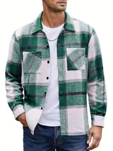 Bobby - Flanellhemd Jacke – Grün