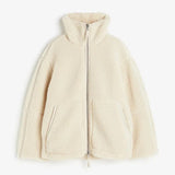 Lorelei - Jacke aus Lammwolle – Aprikot