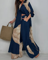 Moriel | Elegantes Set – Marineblau