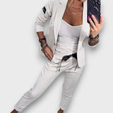 Verena – Moderner Blazer-Zweiteiler – Weiß