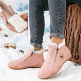 Annegret™ | Elegante Winterstiefeletten mit Wohlfühlkomfort – Rosa