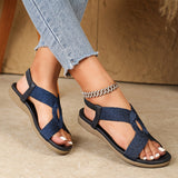 Armelle | Legere Sommer Sandalen – Blau