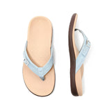 Daisy - Damen-Sommersandalen mit orthopädischem Design – Hellblau