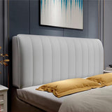 LuxusRuh™ Stilvolle Kopfstützenschutz – Hellgrau