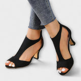 Élina – Orthopädische Pumps mit Stil – Schwartz