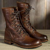 Stiefel Damen Gefüttert Warm | Komfort Weich Flexibel – Braun