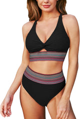 VALERA | Dein eleganter Bauch-Weg-Bikini – Schwarz