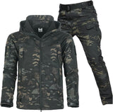 Jarrod - wasser- und winddichter Outdoor-Overall – Dunkel Camouflage