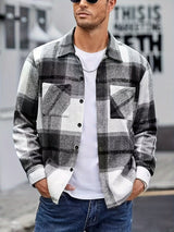 Bobby - Flanellhemd Jacke – Schwarz
