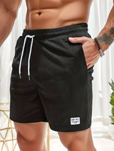 Carl Kordhose mit Kordelzug – Schwarz