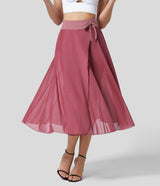 Litvia – Die zeitlose Midi-Rock-Eleganz mit einem Hauch verspieltem Charme – Rosa
