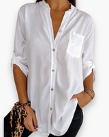 Damen Glitzer Pailletten Top | Festlich Elegant – Weiß