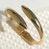 Camilla | Moderner Minimalistischer Stretch-Open-Armband für Elegante Looks – Gold