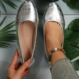 Zatia – Atmungsaktive Keilschuhe Aus Leder – Silber
