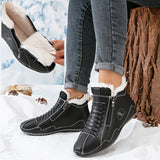 Annegret™ | Elegante Winterstiefeletten mit Wohlfühlkomfort – Schwarz