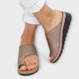 Myna - Bequeme Orthopädische Sandalen – Khaki