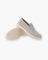 Herren Elegante Slip-Ons | Luxuriös und Komfortabel – Hellgrau