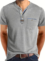 Matthias | Stilvolles Sommershirt 1+1 Gratis – Grau