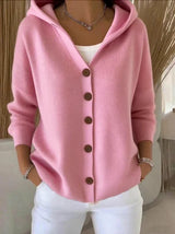 Irma™ |Damen Cardigan – deine bequeme Selbstsicherheit – Rosa
