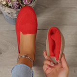Freja™ – Bequeme Slip-Ons – Rot