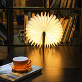 LumiFold™ - Zusammenklappbare Bettlampe zum Umblättern von Seiten – Drei Farben