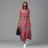 Amelie | Luftiges Kleid mit Eleganz – Grün