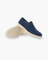 Herren Elegante Slip-Ons | Luxuriös und Komfortabel – Marineblau
