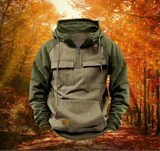 William™ | Multifunktionaler Winter-Hoodie – Khaki