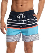 Trendy Herren Badehose, modisch und bequem – Hellblau
