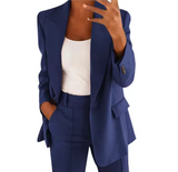 Sasha – Eleganter Zweiteiler – Marineblau
