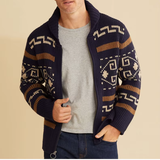 Avon – Die Strickjacke für markante Looks – Blau