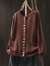 DER ELLERY | GRACE CARDIGAN – Dunkelbraun