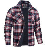 Gefütterte steppjacke - bran – Rot