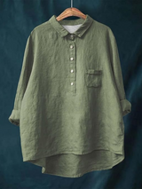 Koriel - Softtouch-Bluse – Grün