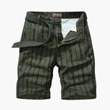 Herren Shorts aus Polyester mit Taschen für Sommer Outdoor – Armygrün