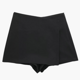 Vibrante Skort für Frauen - Bequem und Elegant für den Sommer – Schwarz