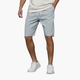 Bequeme Shorts mit Kordelzug für Herren - Freizeitmode – Grau