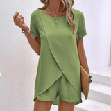 Ofiriya - Elegantes Sommer Outfit Kleid – Grün