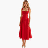 Cassandra | Tailored Dress – Rot