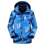 Vina – Thermojacke mit Kapuze – Blau