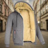 Remy™ - Herren Fleece Hoodie – Grau