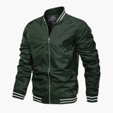 Leichter Windbreaker für Herren – Armeegrün