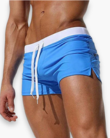 Herren Stylische Badehose | Schnell Trocknend – Himmelblau