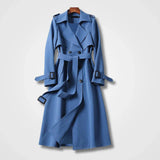 Araya – Trenchcoat für Damen – Blau