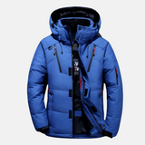 Chester™ - Elegante und Wasserdichte Warme Daunenjacke – Blau