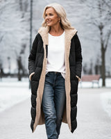 Kiriaki – Sherpa Winter Jacke – Schwarz