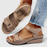 Célima | Modische orthopädische Sandale – KHAKI