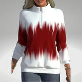 Evi – bequemes sweatshirt für herbst und winter – Rot