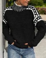 Liv™ – Winter-Sweater – Schwarz