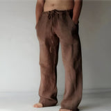 Daxter | Herren Stilvoll Sommerhose | Leicht – Braun